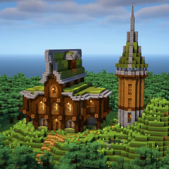 How to Build a Minecraft Tower With Believable Scale