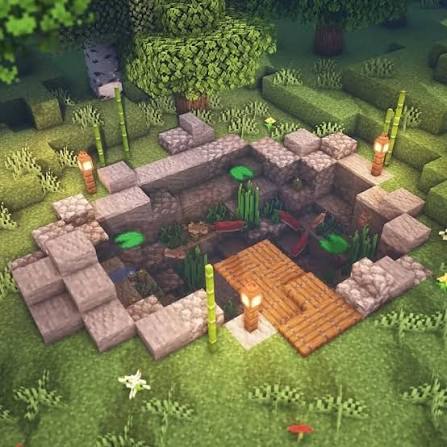 How to Make a Pond in Minecraft: Step by Step