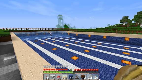 How to Build a Pool in Minecraft: Shape, Size and Depth