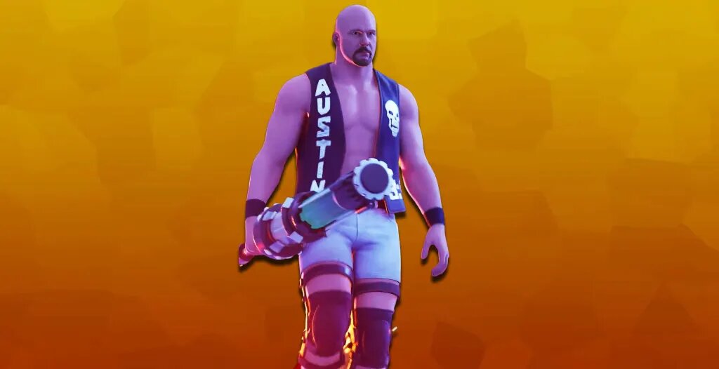Stone Cold Steve Austin and the WWE Fortnite Roster