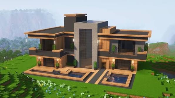How to Build a Modern House Minecraft Style: Foundation and Walls